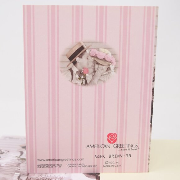 2005 American Greetings Bridal Shower Invitation Kim Anderson 17 Count Sweet Lov - Picture 3 of 12